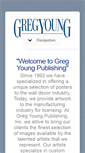 Mobile Screenshot of gregyoungpublishing.com