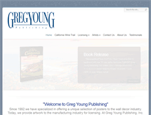 Tablet Screenshot of gregyoungpublishing.com